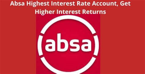 absa investment account interest rate